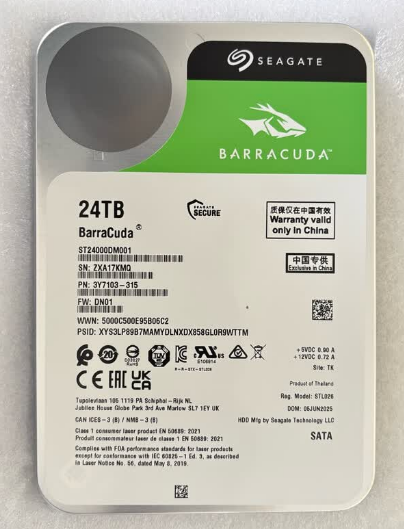 seagate 24TB